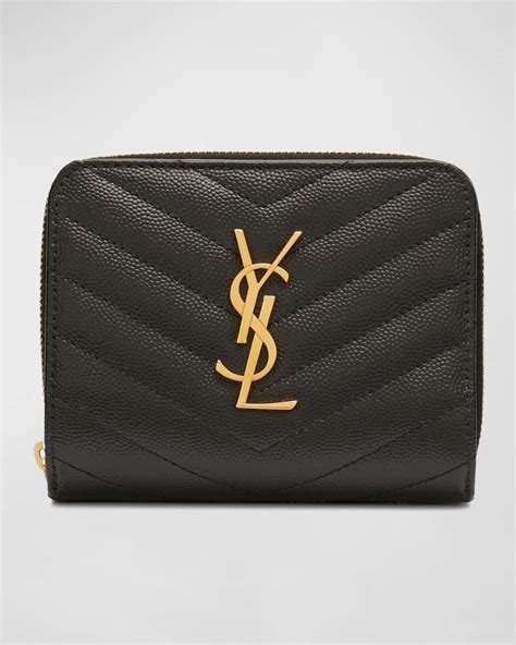 ysl wallet cost